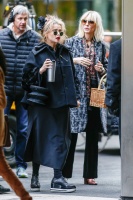 Sandra Bullock, Cate Blanchett & Helena Bonham Carter 'Ocean's Eight' on set filming, New York (26.10.2016)