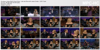 Kristen Bell & Cheryl Hines - Late Late Show with James Corden - 3-28-17